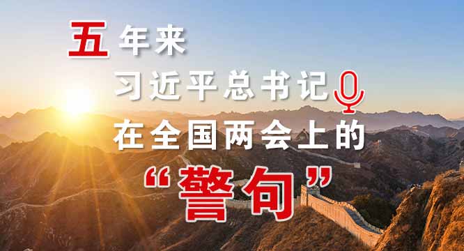 【一图读懂】五年来习近平总书记在全国两会上的