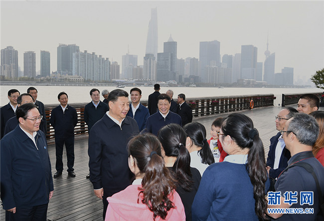 习近平在上海考察时强调  深入学习贯彻党的十九届四中全会精神  提高社会主义现代化国际大都市治理能力和水平
