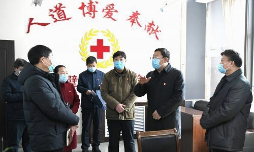 马富国调研集中隔离点建设及疫情防控物资捐赠管理使用情况