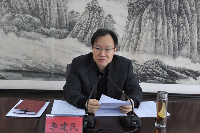 李建民:以实际行动落实好市委,市政府关于脱贫攻坚的决策部署